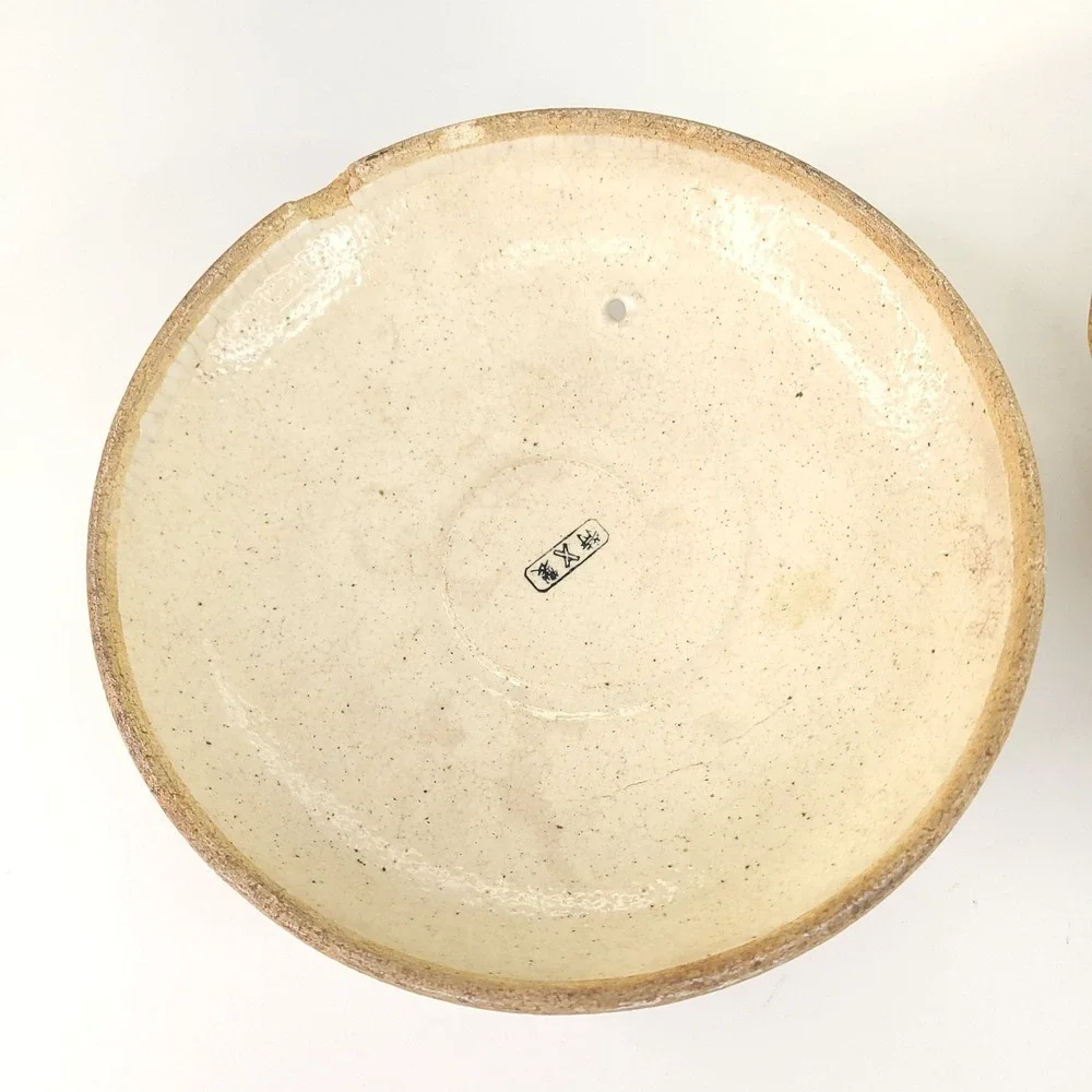 Signed Vintage Ceramic Clay Steam Pot Japanese Donabe Handcrafted Base & Lid
